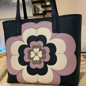 Kate Spade Reiley Spade Flower Applique Tote
